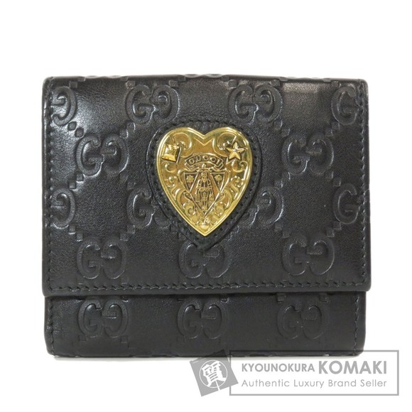 Gucci GG Leather Wallet Coin Bifold Shima - Picture 1 of 9